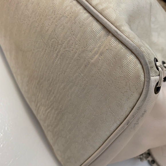 Christian Dior trotter hobo shoulder bag off white - Picture 8 of 10